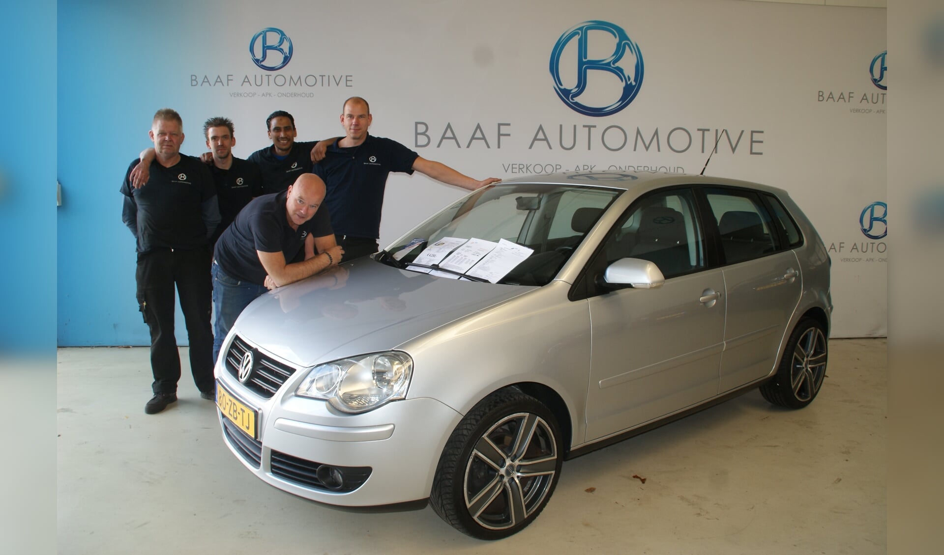 Het team van Baaf Automotive.