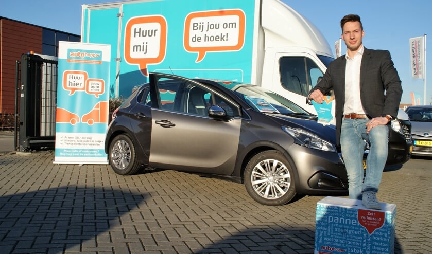 Rob van den Berg, het aanspreekpunt voor AutoHopper bij Autobedrijf Van der Windt.