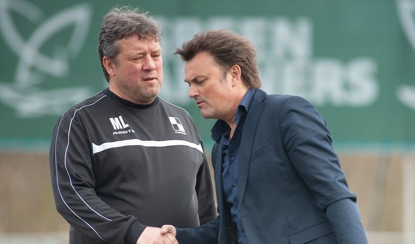Marcel de Letter vertrekt na dit seizoen als trainer van Wippolder. Hij gaat bouwen bij SEP, terwijl hij Ronald Hes, zijn opvolger, de afgelopen jaren regelmatig tegenkwam als trainer van Den Hoorn. (foto: Roel van Dorsten)