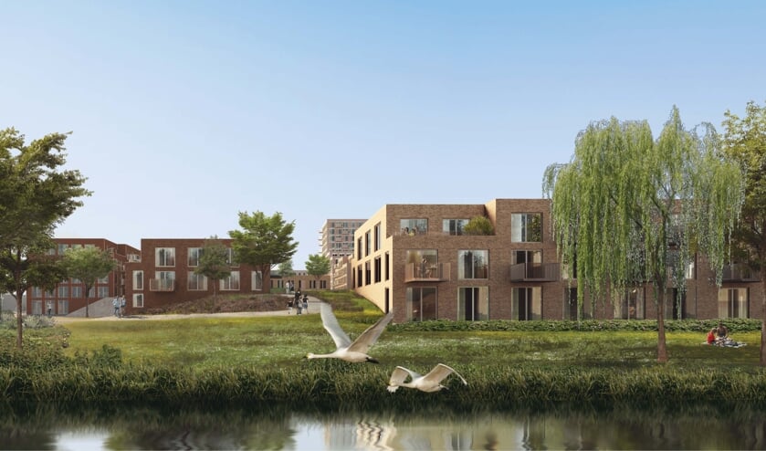 Een toekomstig beeld van het nieuwe BethelPark.