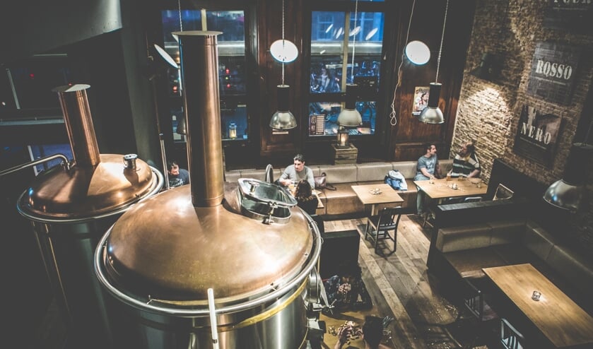 In de Bierfabriek kun je eten in de brouwerij. (Foto: PR)  