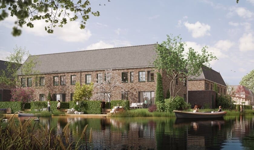 Buitenplaats Syon wordt op diverse plekken ook gekenmerkt door water.