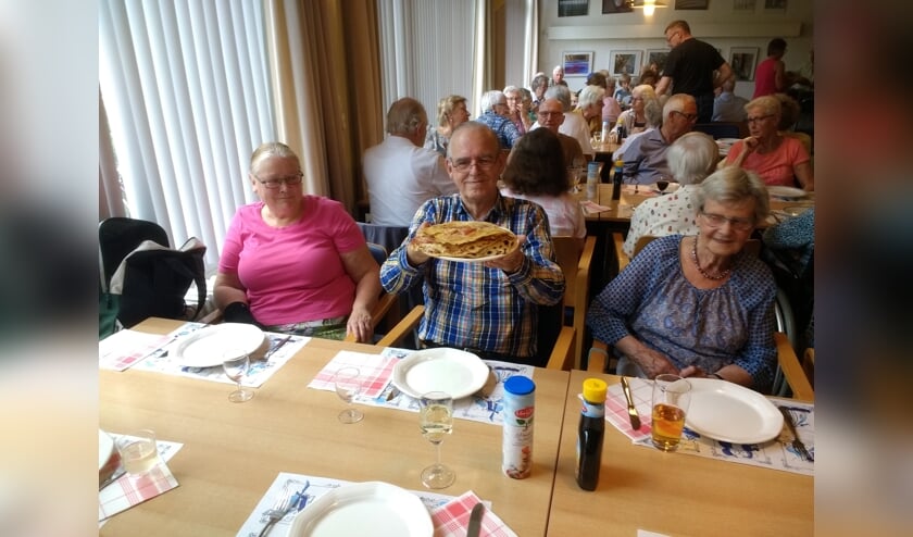 De pannenkoeken ´gingen er in als koek´.