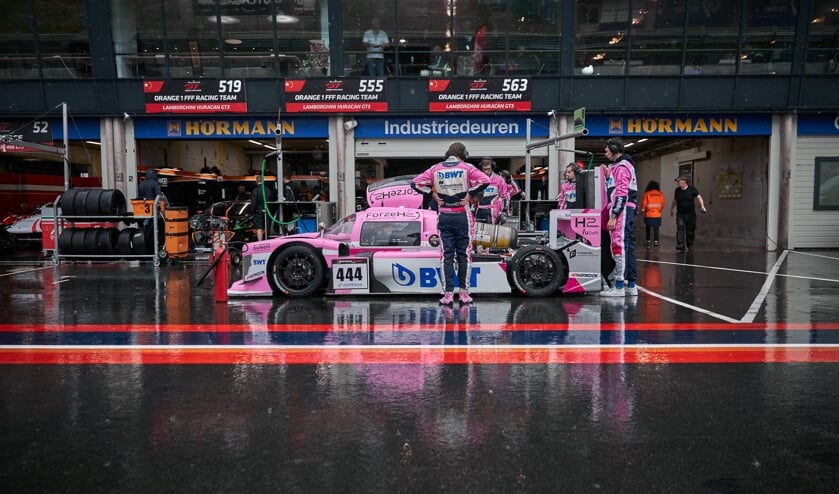 De bolide van het Forze VIII team
