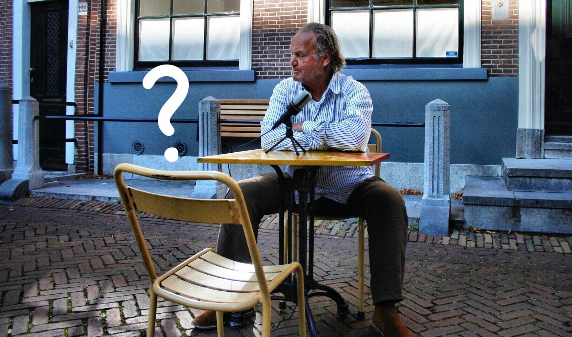 Tijn Noordenbos ontvangt elke zondag een bijzondere Delftenaar aan zijn Tafel van Delft