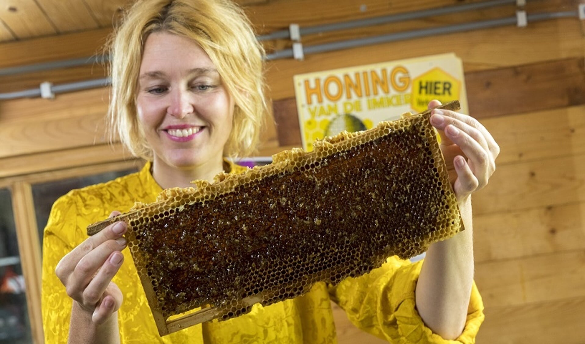 De bijen op Volkstuinencomplex 'Levenslust' leveren heerlijke honing