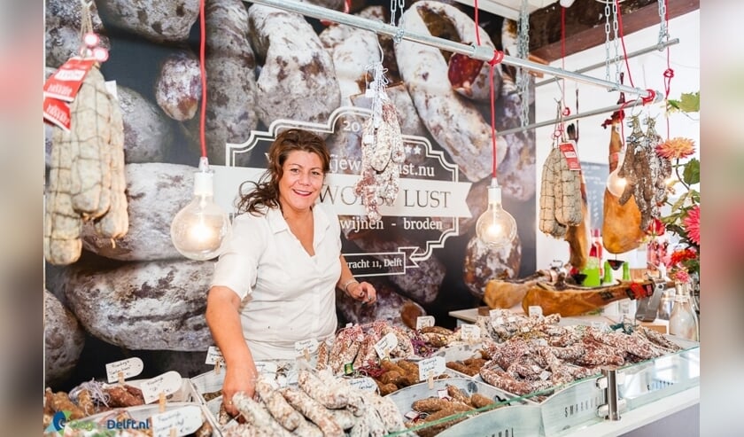 Nicolette Brok van Of je worst lust tussen alle smakelijke producten (Foto: Jan Willem Kommer)