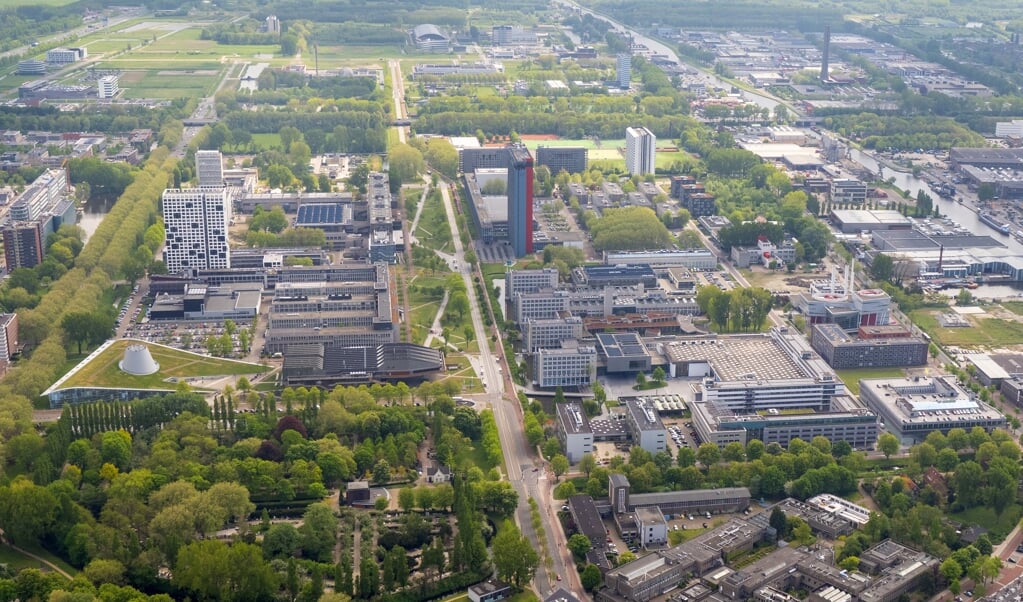 Op de TU Delft Campus moet Next!Delft ruimte bieden aan bedrijven die doorgroeien, naast de starters in YES!Delft (Foto: TU Delft)