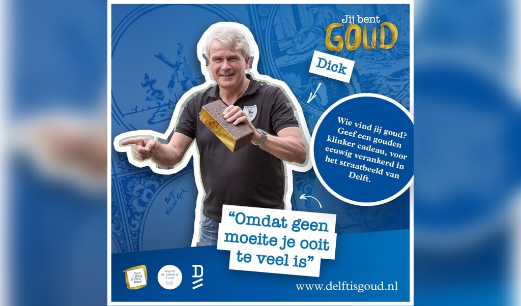 Dick Schoorl gunt Frédérique Groen een gouden klinker