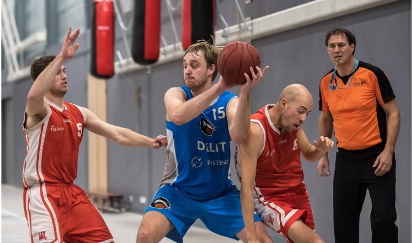 Rik Feijge namens DAS in balbezit