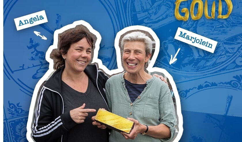 Angela gunt Marjolein haar gouden klinker van harte!