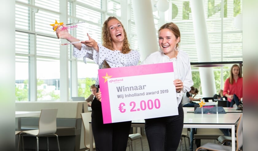 De winnaars: Mabel Engels en Marije Gelderloos