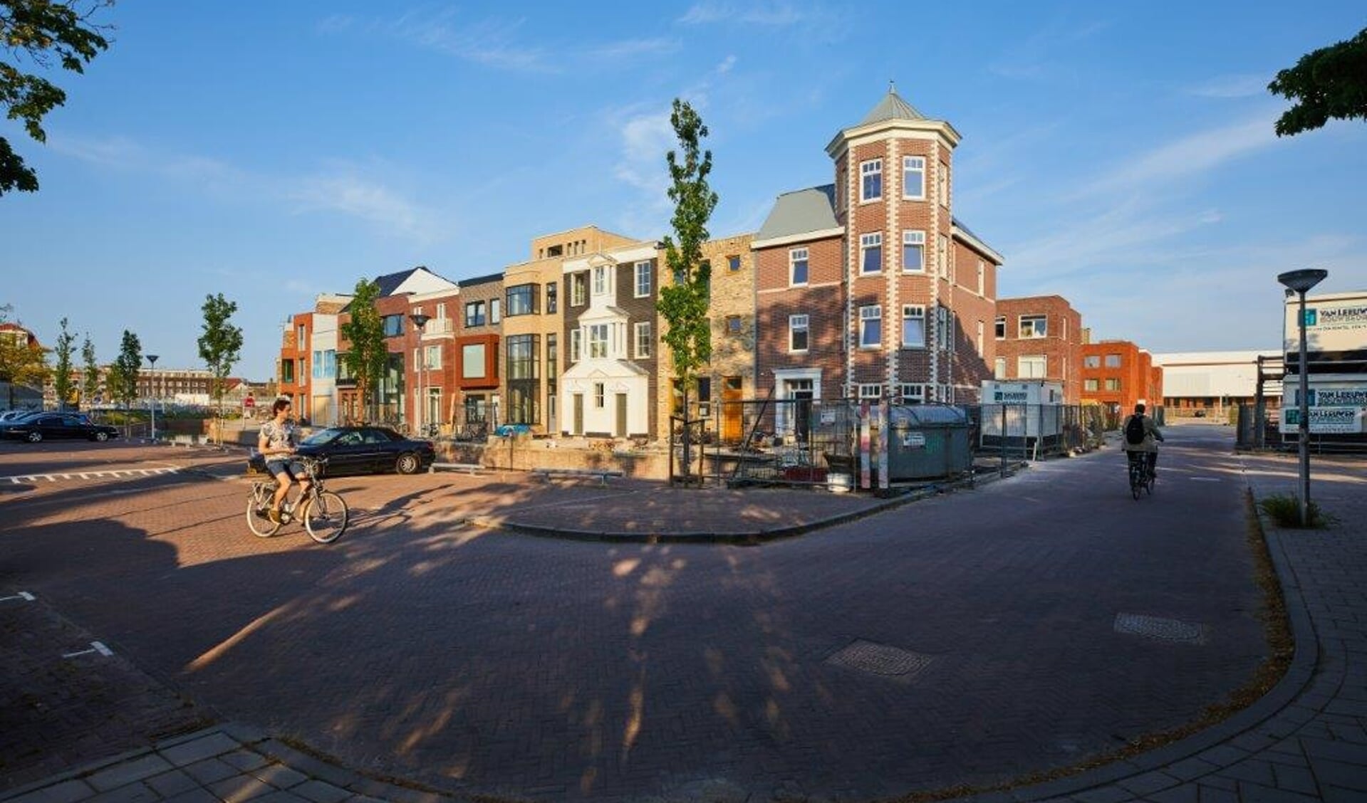 Nieuw Delft krijgt door de eigen bouwkavels een heel gevarieerd uiterlijk. (foto: PR)