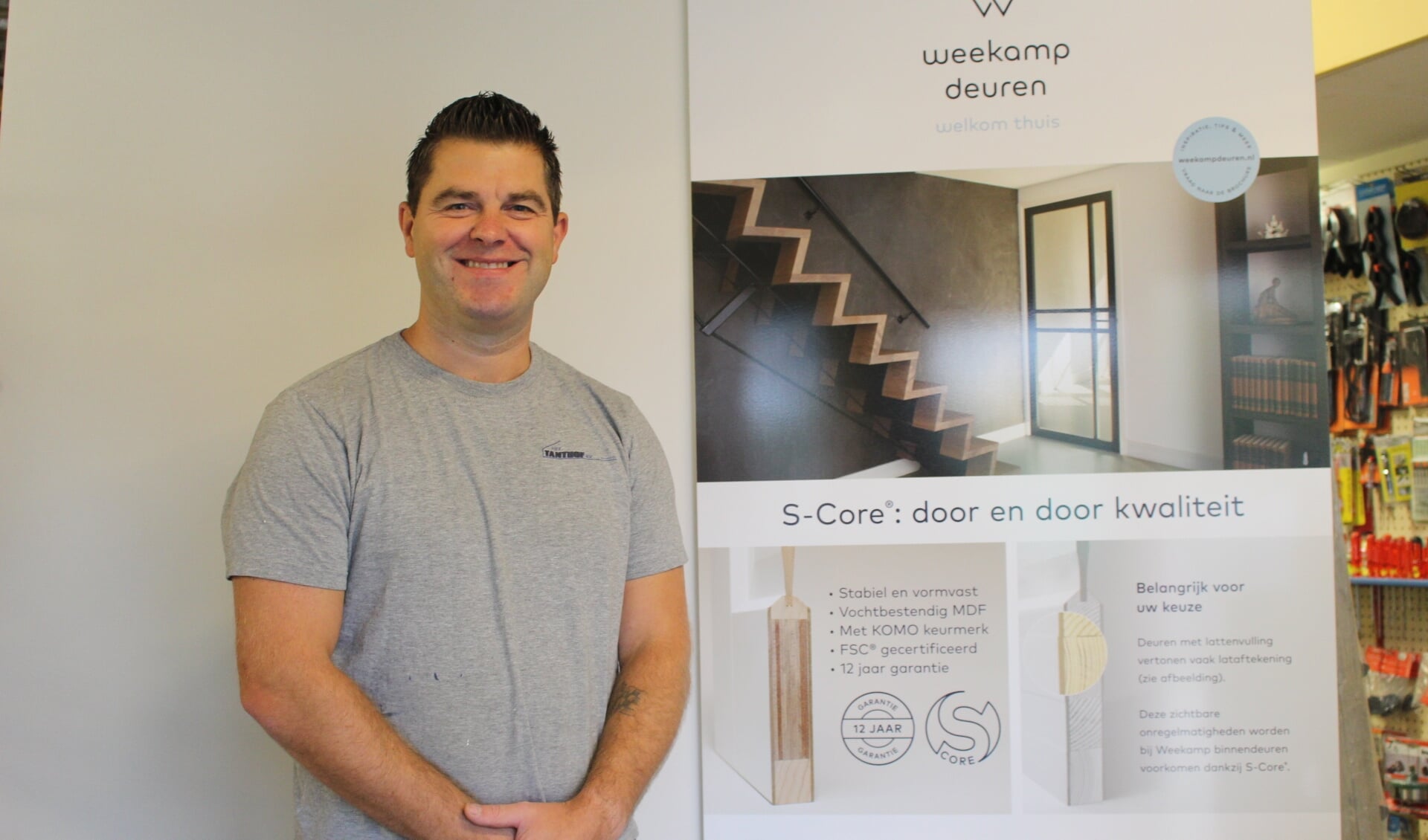 Een mooie deur is een sieraad voor je huis, vindt Danny van der Nol. | Foto: EvE
