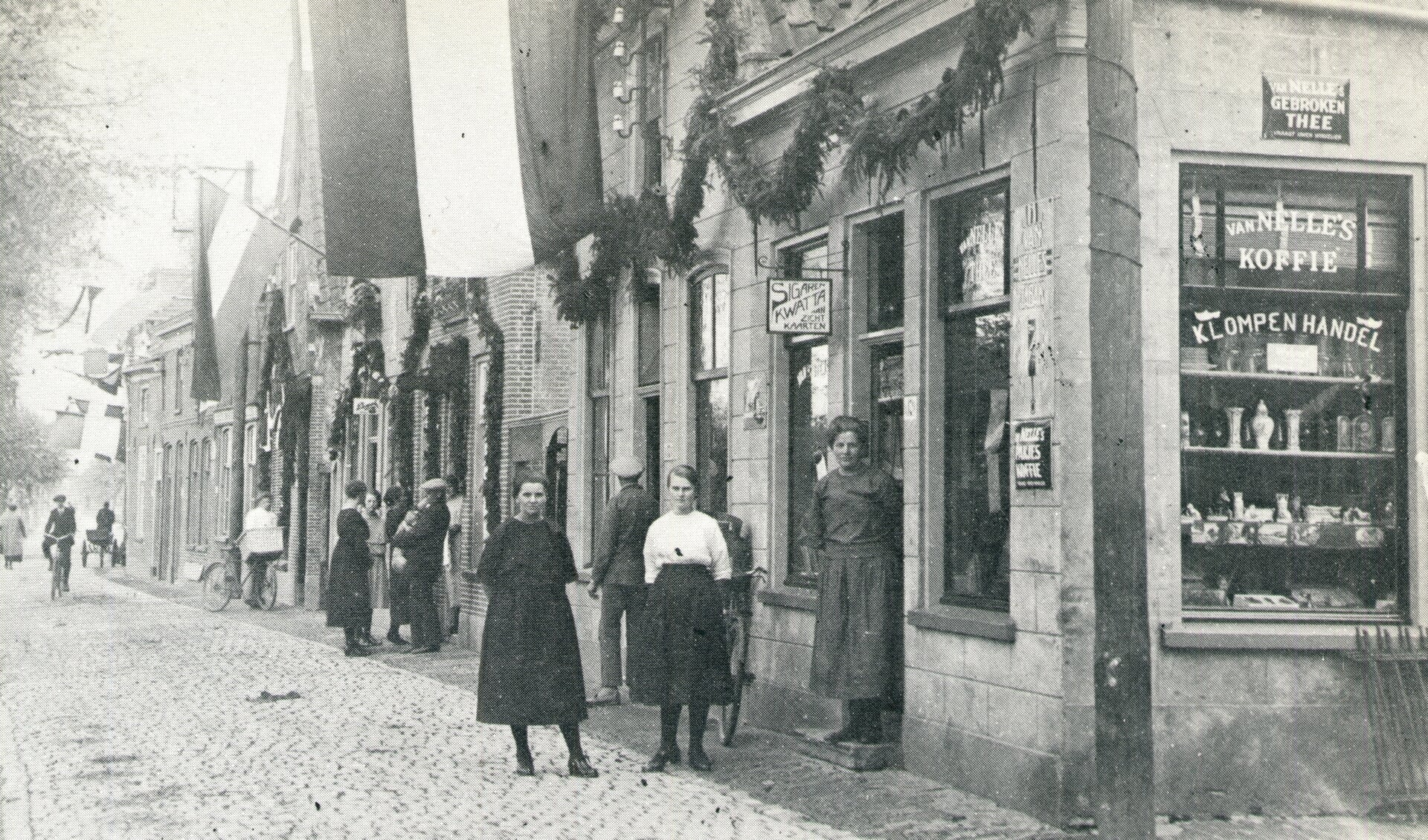 Klompenhandel op de Westlaan