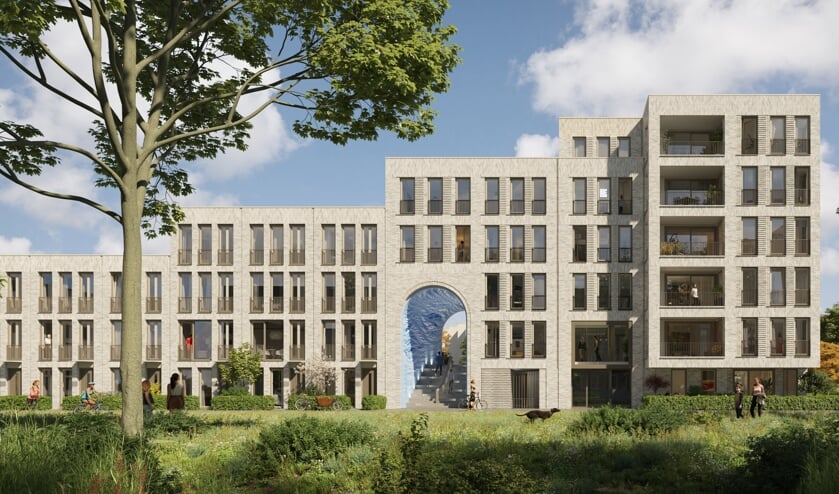 <p>Het project PoortMeesters gezien vanaf de Mercuriusweg.</p>