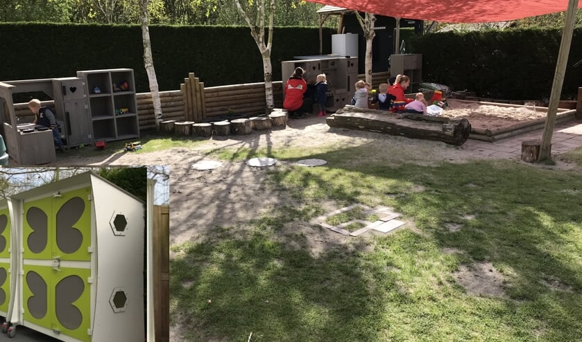 Buiten spelen, of slapen in het speciale buitenbed. (Foto: PR)
