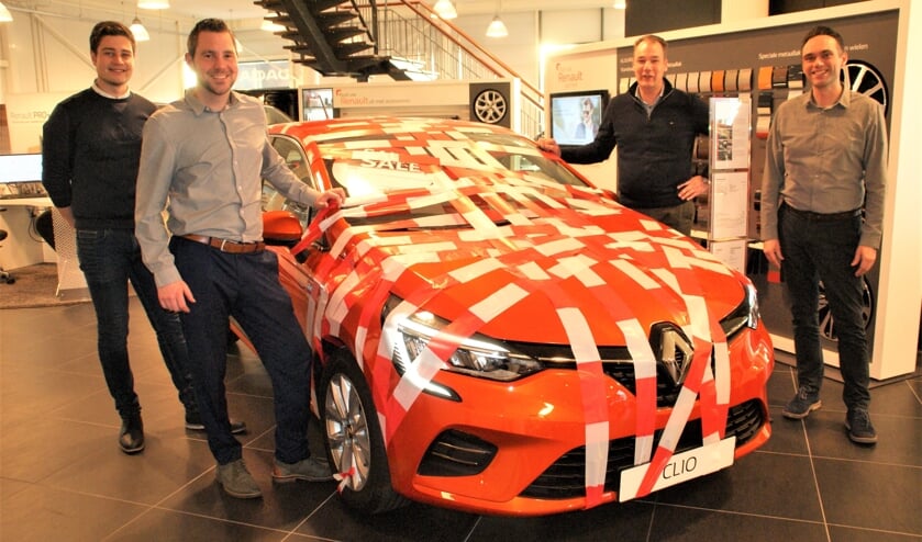 Het verkoopteam van Zeeuw & Zeeuw, met van links naar rechts KarimAbdalla, Rinze Deden, Robert Schaap en Ferdi van der Gaag.