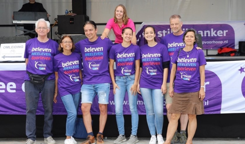 Een van de teams die deelnamen aan de vorige SamenLoop voor Hoop
