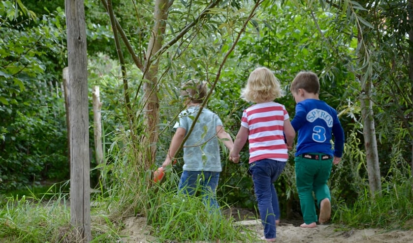 De peuters van 't Kickertje op hun 'ontwikkelingsreis'!