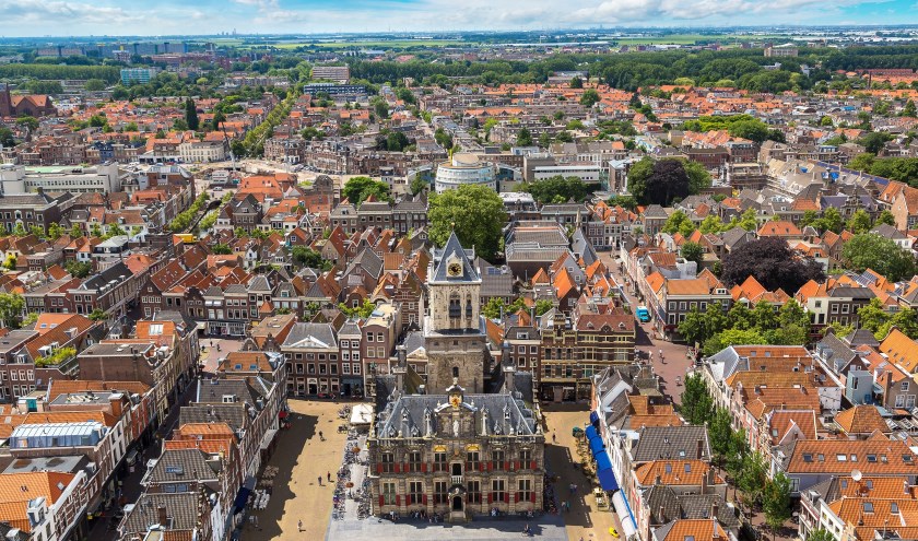 Derde plaats voor Delft in de top tien culturele steden