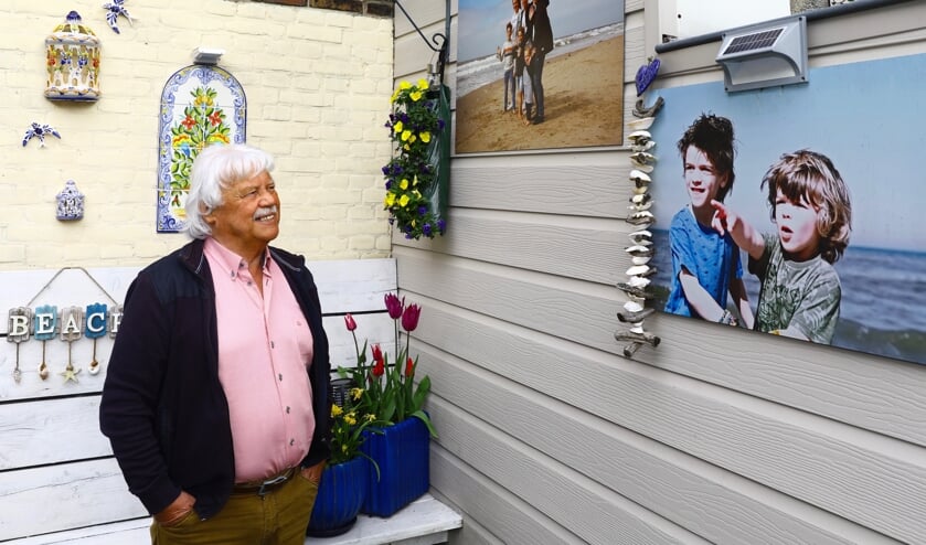 Ondanks dat Martin zijn kleinkinderen nu niet fysiek kan zien, zijn zij hem tot steun in zijn strijd tegen prostaatkanker (Foto: Koos Bommelé)