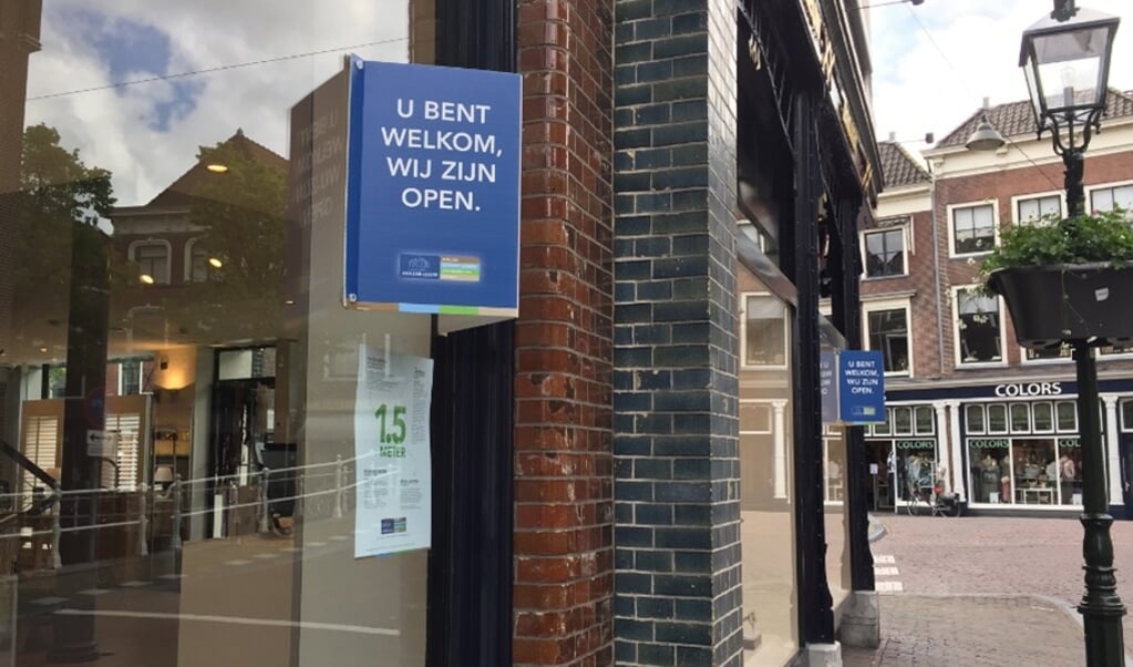 Sinds 4 april is de winkel van Van der Leeuw Optiek weer geopend