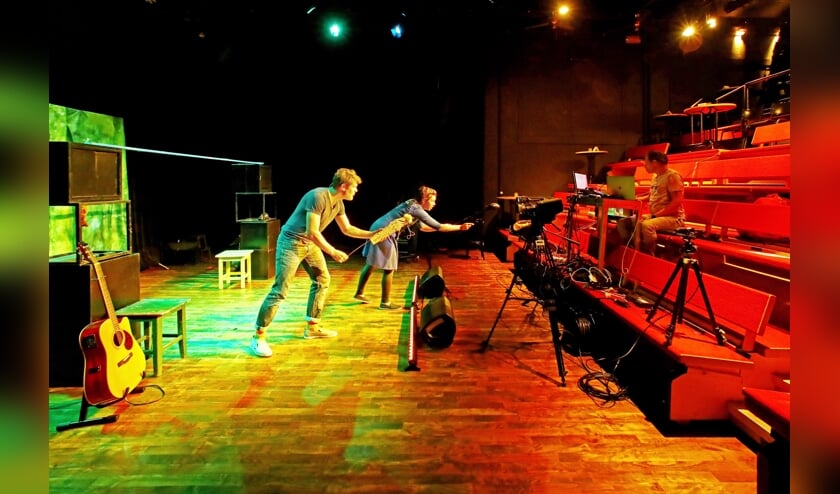 In het Rietveld Theater vinden nu nog voorstellingen plaats zonder publiek (Foto: Koos Bommelé)