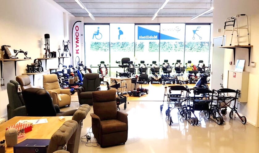 De showroom van Groenen Mobiliteit in Berkel en Rodenrijs