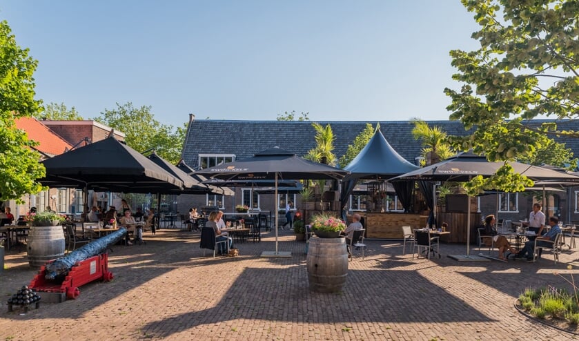 Het terras van restaurant Kruydt is flink uitgebreid (Foto: Sharman Media)