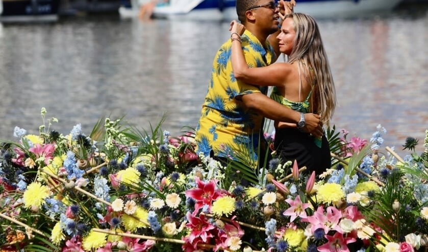 Een moment tijdens het Varend Corso 2019 (Foto: Koos Bommelé)