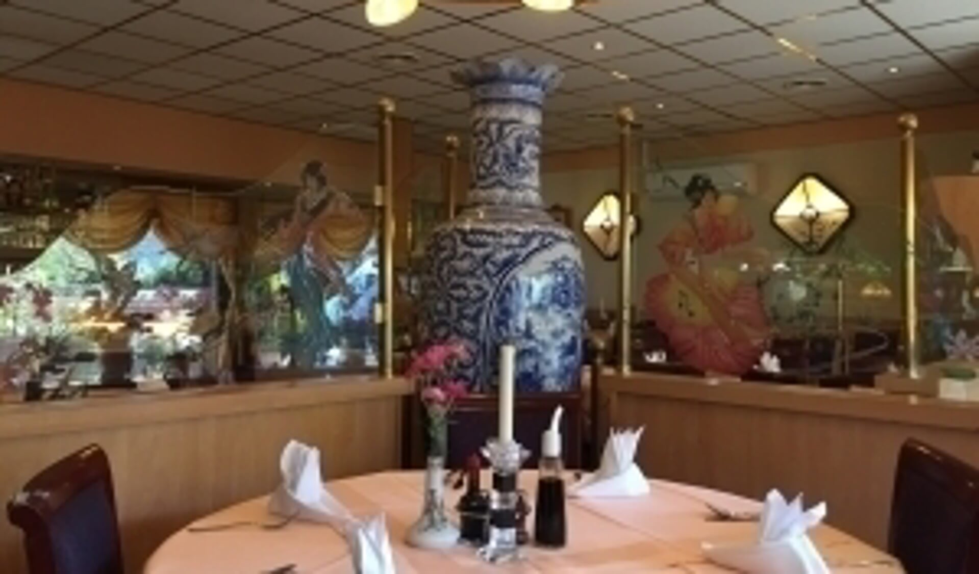 Het restaurant China Garden is dagelijks geopend, ook voor afhaal