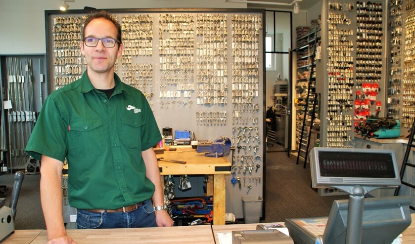 Jeroen van der Werf is dé specialist op het gebied van sleutels.