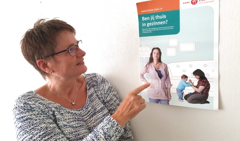 Ina Gebuijs, coördinator van Humanitas Home-Start