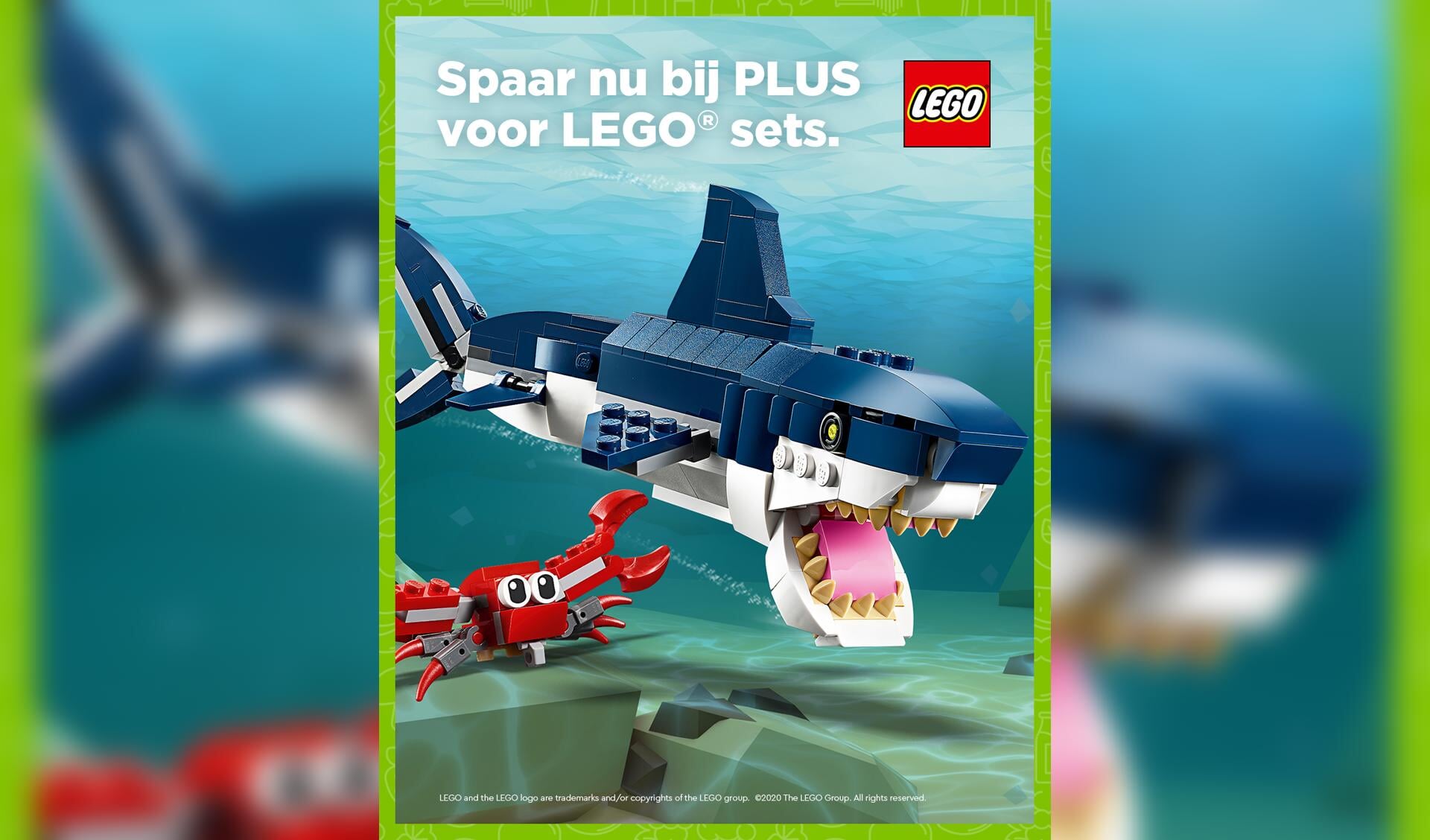 Spaar nu bij PLUS voor LEGO sets!