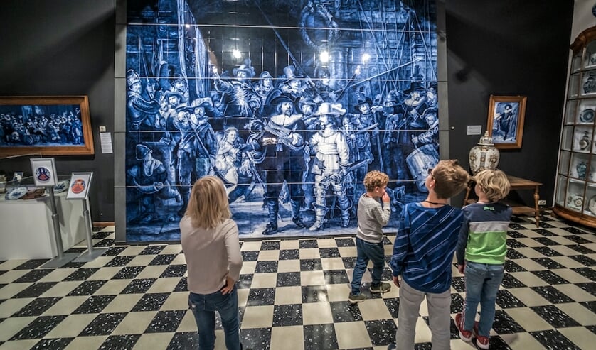 Activiteit bij Royal Delft tijdens Cultuurbarbaren 2020 (Foto: Fred Leeflang)