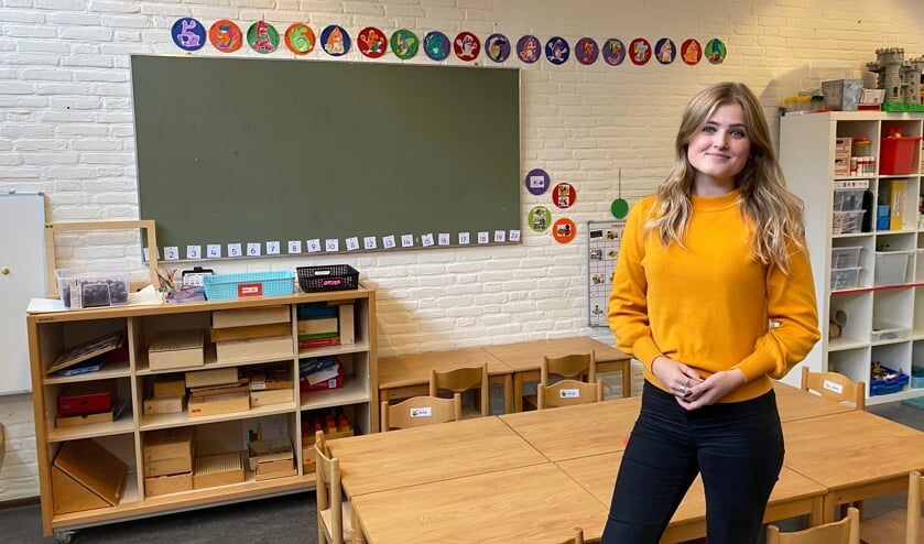 Ilva Kuijpers in de klas