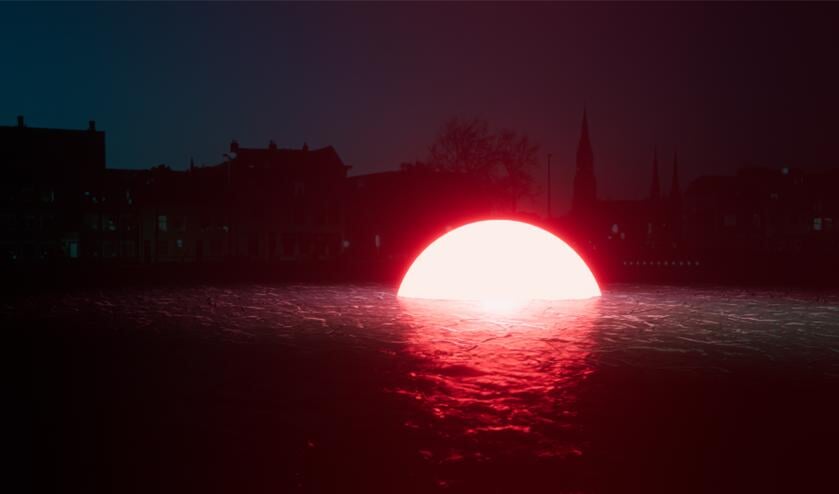 <p>‘Sunset in Delft’ van Mike Rijnierse en Ludmila Rodrigues </p>