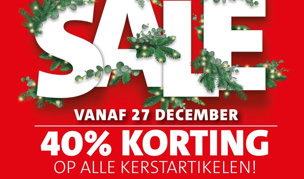 Sale bij de Intratuin 