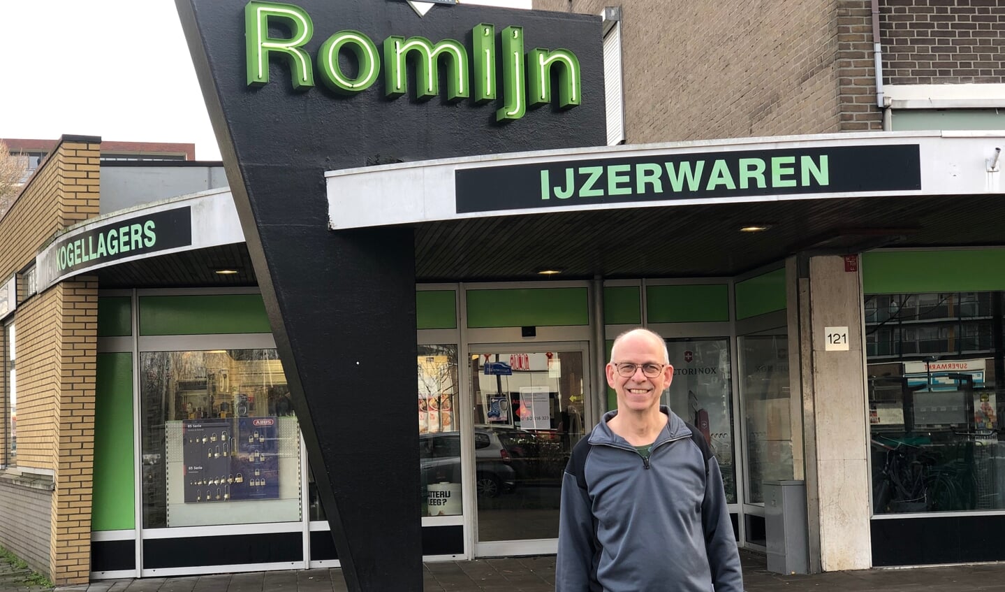 Kees Romijn is zelf al sinds 1984 het vaste gezicht van de winkel 