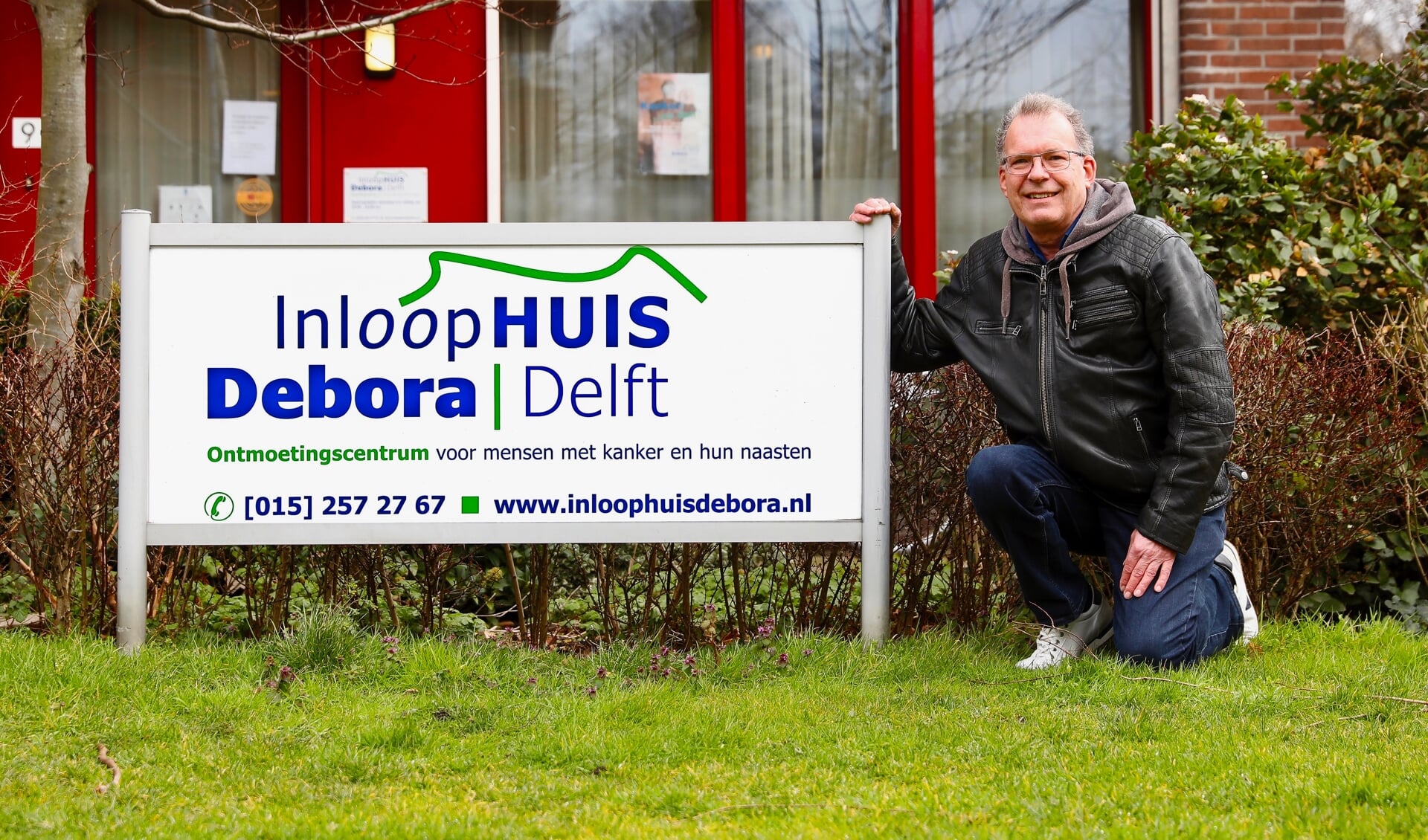 Huub is sinds 2013 vrijwilliger bij Inloophuis Debora (Foto: Koos Bommelé)