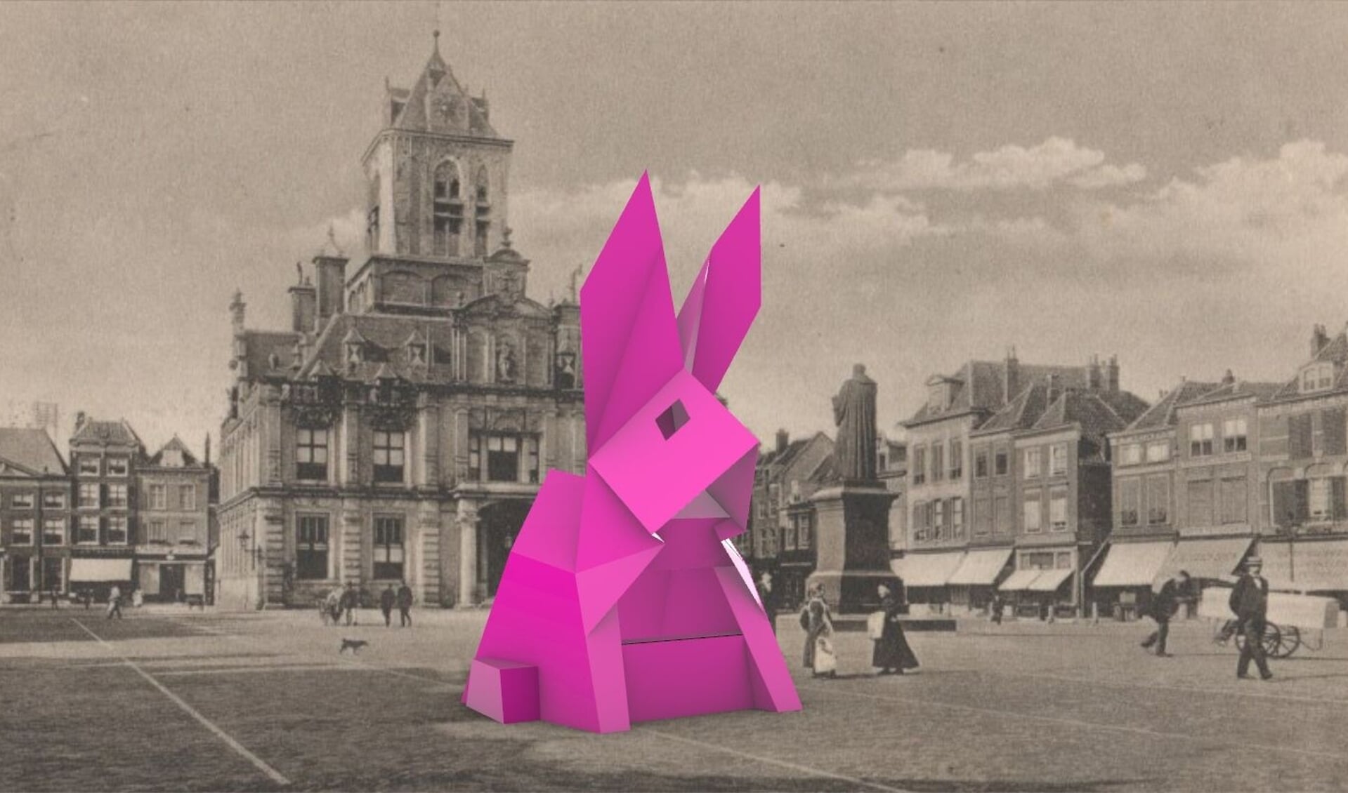Het konijn komt voort uit een samenwerking tussen TU Delft en Delft Fringe Festival