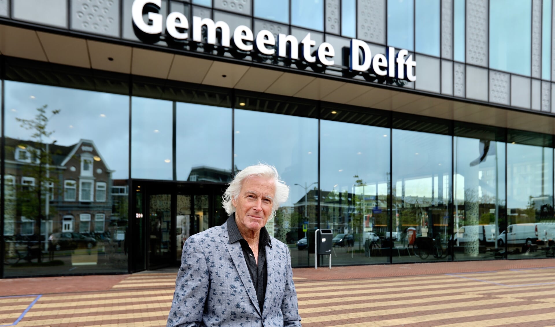 Oud-journalist Henk de Kat: ‘Hele journalistiek hoopt op proef met Delfts persbureau’ (Foto: Koos Bommelé) 