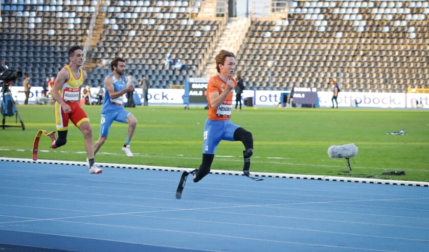 <p>Olivier Hendriks in actie. (Foto: Rens van de Waterlaat)</p>