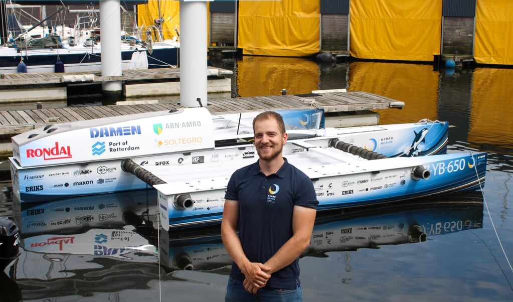 Daniel van Paassen, Fuel Cell Engineer van het TU Delft Solar Boat Team 