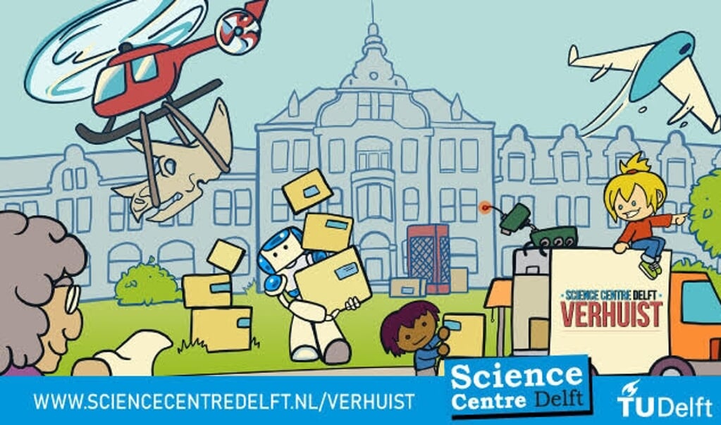 Wees er wel snel bij, want het Science Centre Delft verhuist!