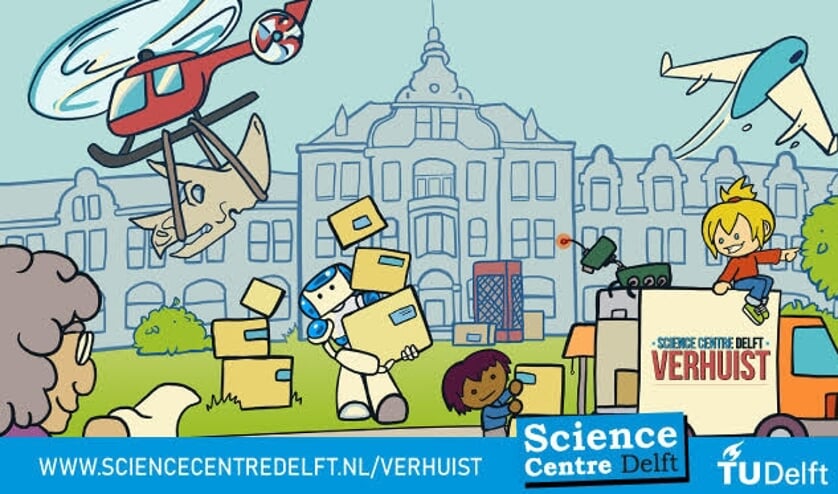 <p>Wees er wel snel bij, want het Science Centre Delft verhuist!</p>