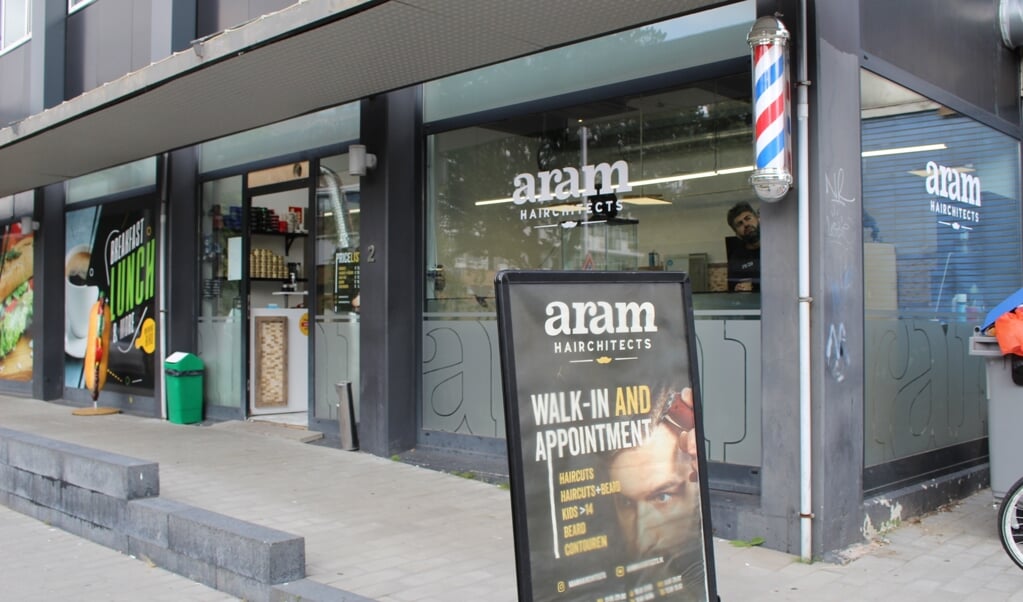 Aram is misschien wel de bekendste barber in Delft. 