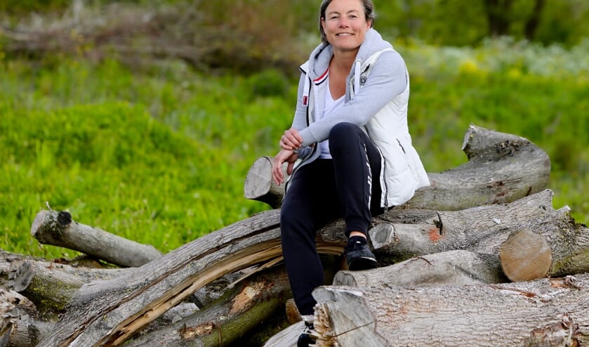 <p>Lisette is initiatiefnemer van de succesvolle sponsorloop van dit jaar <br>(Foto: Koos Bommelé)</p>