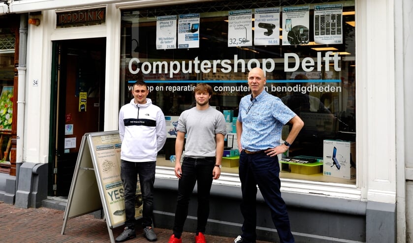 <p>Rick, Sander en Erik</p>